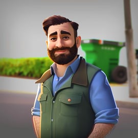 matt davitian headshot toon